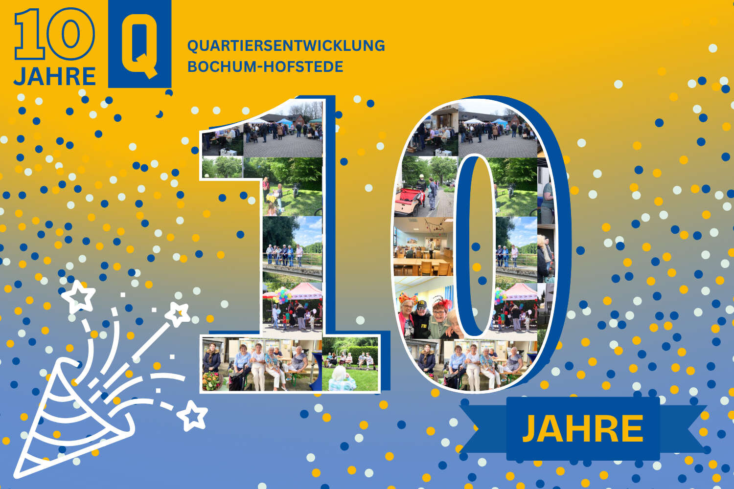 10 Jahre Quartiersentwicklung in Bochum-Hofstede mit der Familien- und Krankenpflege Bochum.