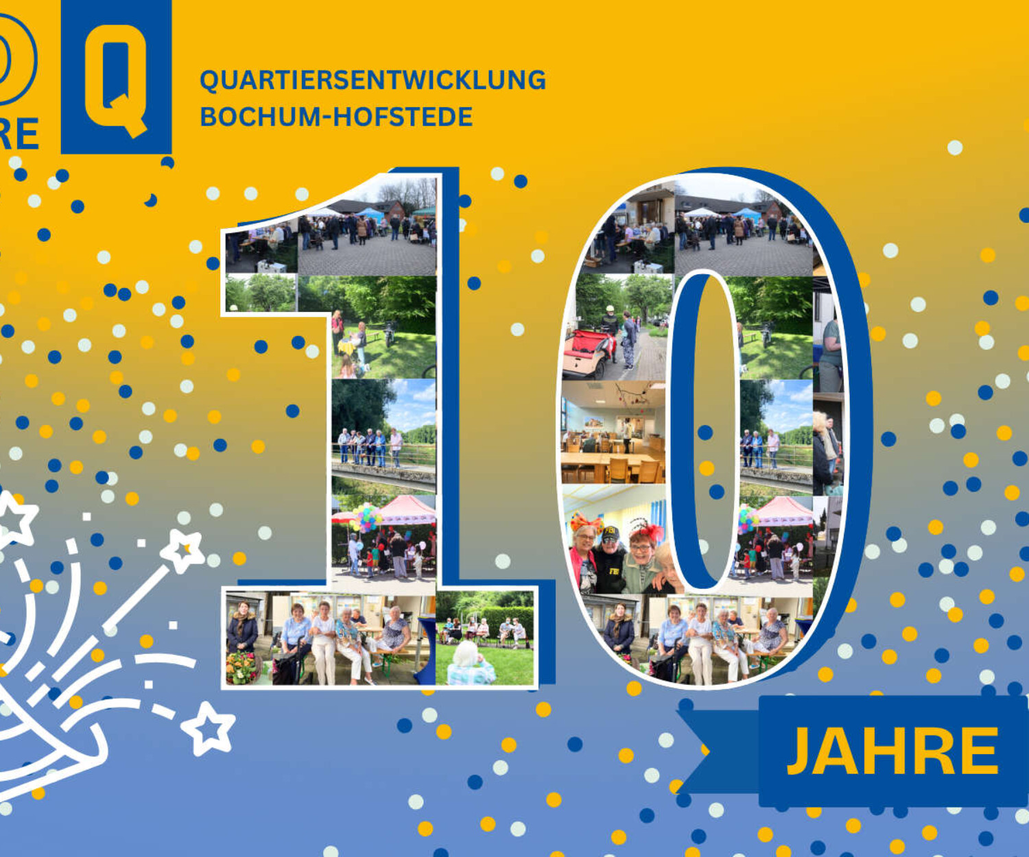 10 Jahre Quartiersentwicklung in Bochum-Hofstede mit der Familien- und Krankenpflege Bochum.